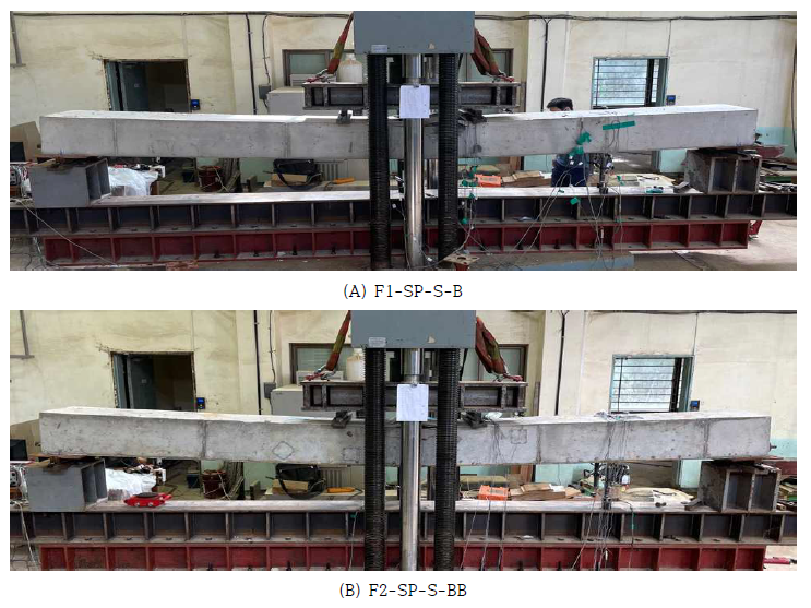 SP 보강재가 적용된 보의 파괴모드