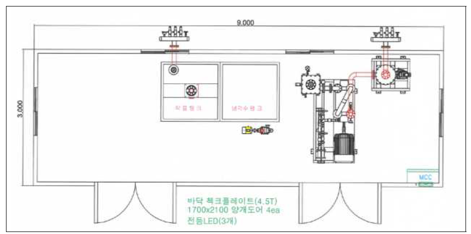 Pilot규모 장치도면