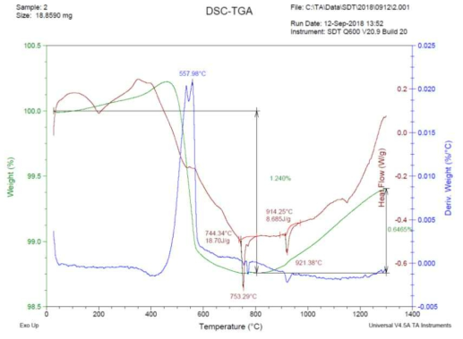 DSC-TGA(영가철)