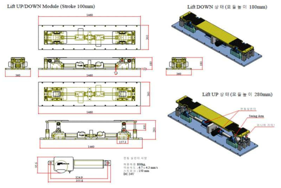 리프트 모듈 설계도