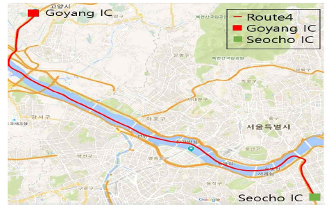 경로 4(고양 IC-서초 IC)