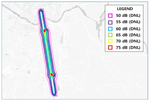 수원-서초 소음 분석(5% commuter)