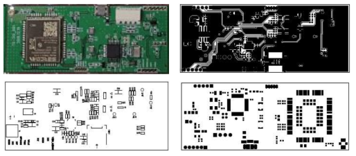 설계 모듈 PCB Artwork 도면