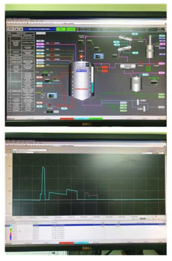 그린케미칼 AM 현장 DCS 설비 사진