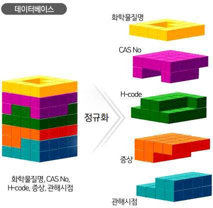 표준인간(Standard man) 프로그래밍 모형 내 데이터베이스 정규화