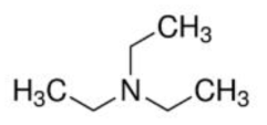 트리에틸아민 분자 구조