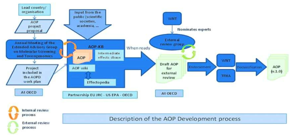 OECD AOP 개발 과정 (OECD 웹사이트, http://www.oecd.org)