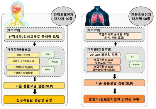 다면적 독성평가를 통한 상관성 규명 전략