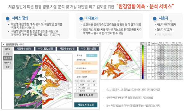 환경영향 예측·분석 서비스