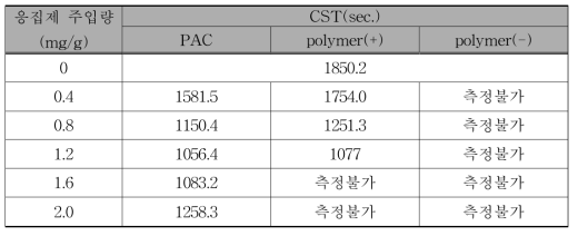 CST 실험 결과