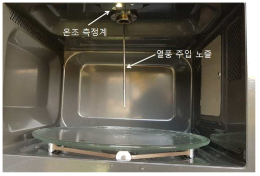 마이크로웨이브 챔버 내부 구성