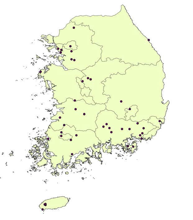 도깨비가지의 국내 발생지