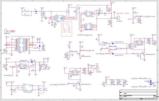 Sensor Control B’d 1차 회로도