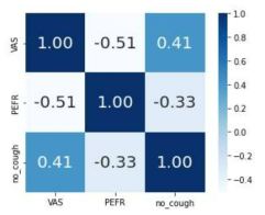 Feature correation analysis