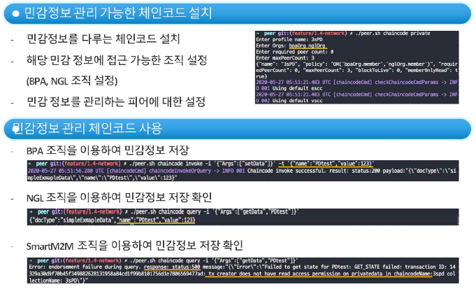 민감정보 네트워크 구축 및 사용 방법