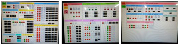 고온 연소 반응기 및 플라즈마 토치 PLC 화면