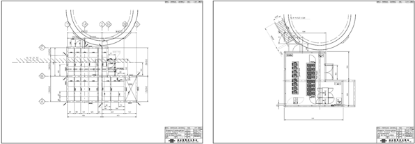 항온, 방진 시스템 구축 공사 도면
