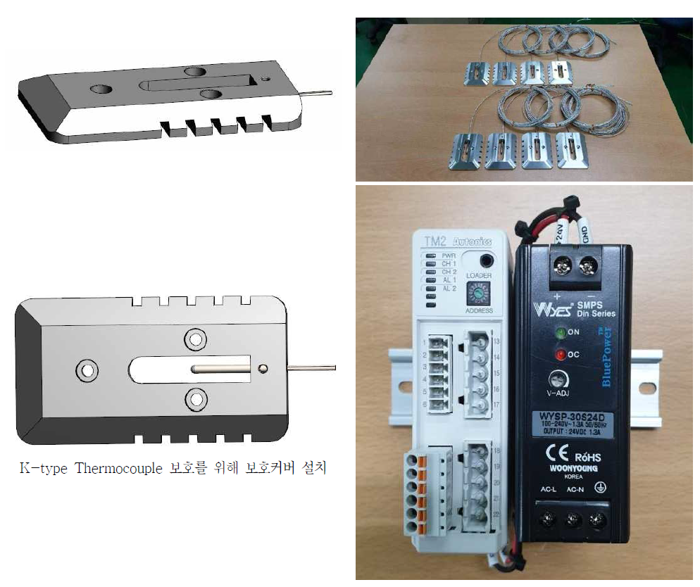 K-type thermocouple과 통신모듈