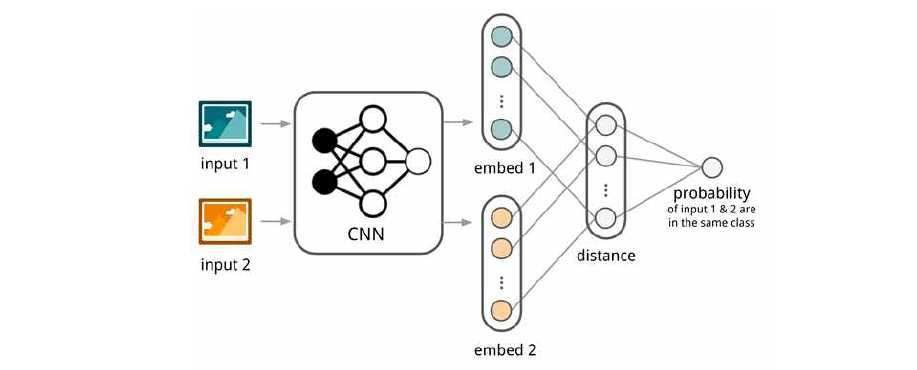 Siamese network architecture