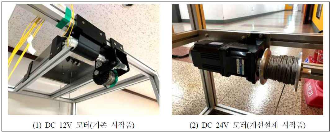 케이블윈치(권선기) 구동부 개선