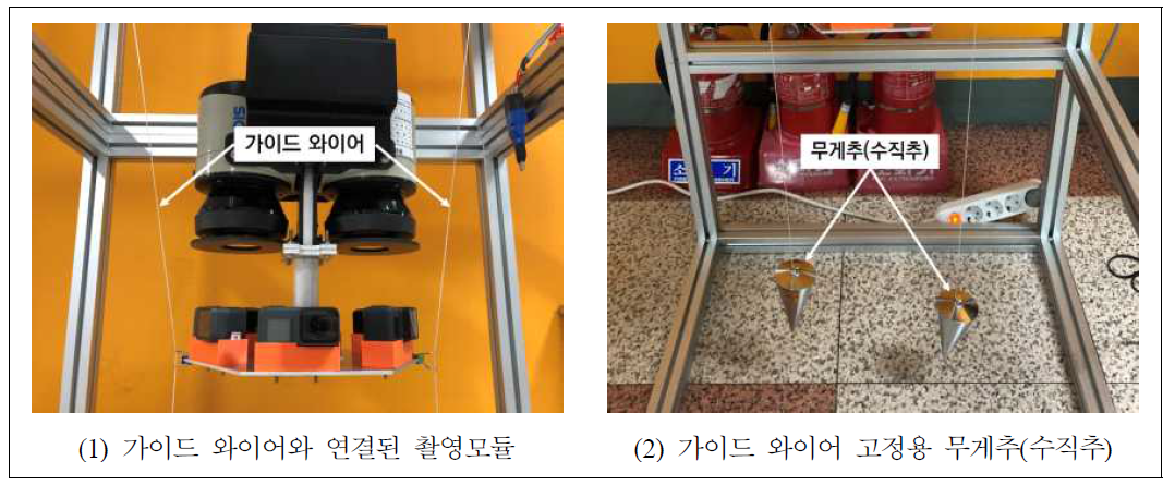 가이드와이어와 촬영모듈