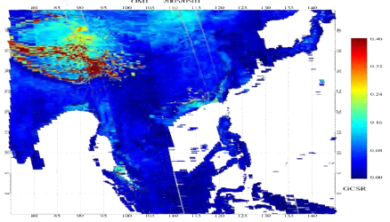 May 1, 2005 Geometrically corrected 470nm of calculating reflectance