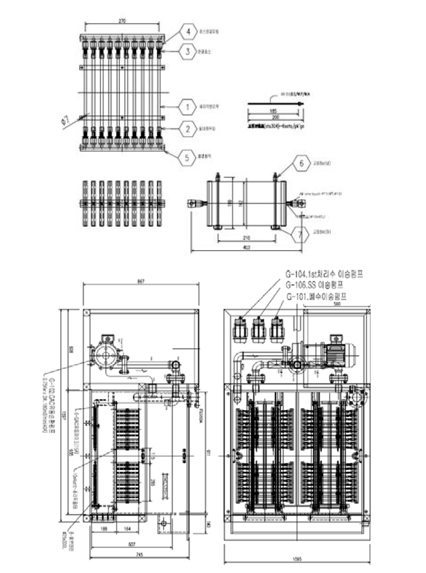 세라믹 기반 Electro-Microfilter 모듈설계