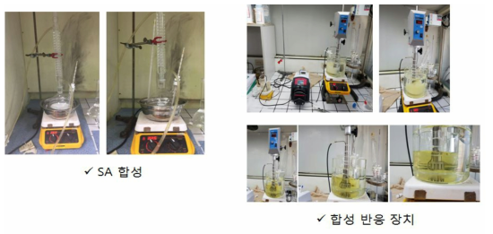 실험실 규모 고염기도 연구 반응 장치 구성