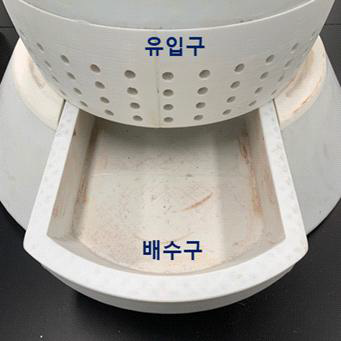 건국대 미세먼지 저감 시제품 부품 (유입구, 배수구)