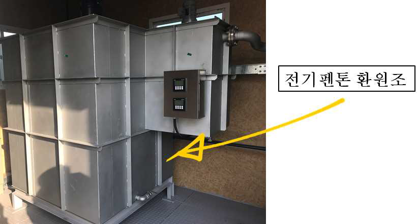 전기펜톤 환원조 설치 예정 위치