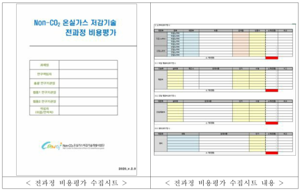 전과정 비용평가 수집 시트