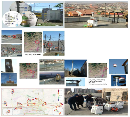 몽골 대기모니터링 현황 조사를 통한 국내측정기기 사업화 연계