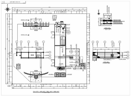 On-Site Plot plan 평면도