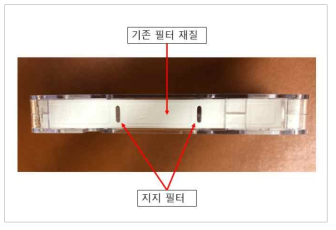 끊어짐이 개선된 롤 방식 필터