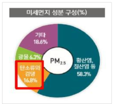 미세먼지 PM2.5 구성성분