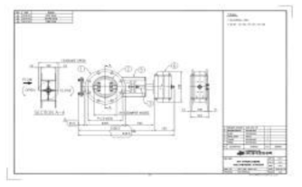 OUTLET DAMPER DWG