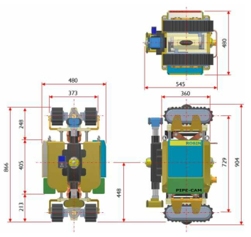 1st concept design에 대한 치수 정보 보