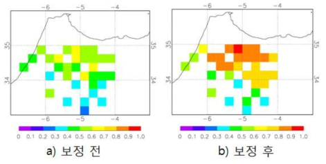 CV 보정(TMPA 3B42)