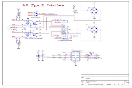 PD PoE Interface Circuit