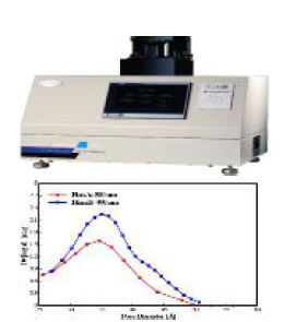 Pore size distribution