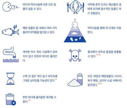 해양 미세플리스틱 환경에 끼치는 영향