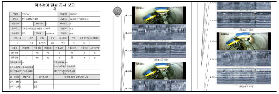 PPR 통합 S/W를 통한 보고서 출력 - 600mm 흄관