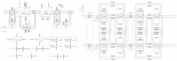 RXBB TOP & BPF Core Schematic