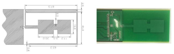 920MHz 대역 안테나 치수 및 안테나 제작