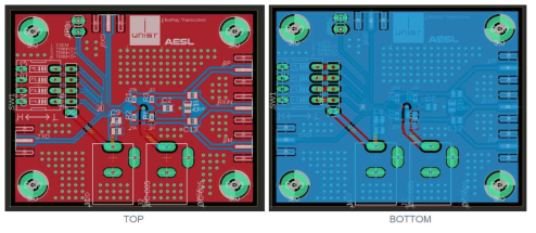 Bus driver (Flexray) test PCB artwork