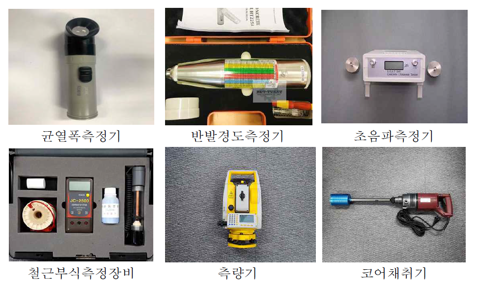 안전진단 측정장비 구축