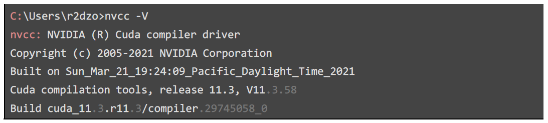 Cuda compile 환경