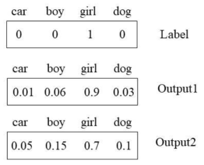 Example for knowledge distillation