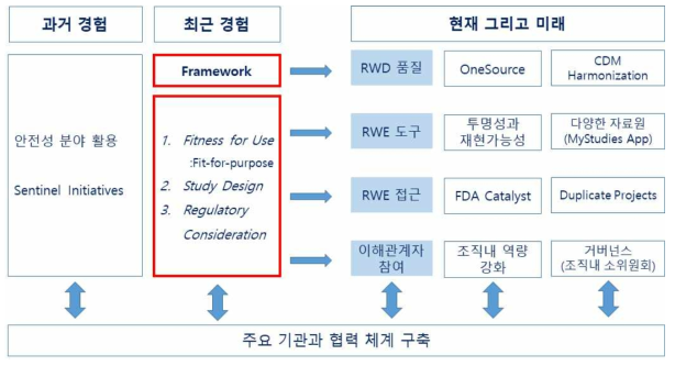 미국 EMA RWD/RWE 활용 동향에 따른 중장기 로드맵 제안