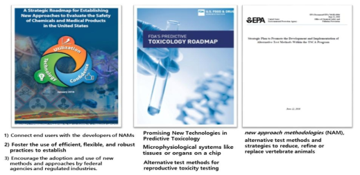 미국 ICCVAM, FDA, EPA의 동물대체시험법 관련 전략 보고서